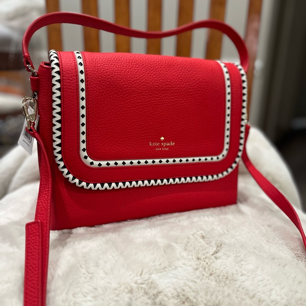 NWT/Kate Spade Coralie Leather HandBag (Prickly Pear)